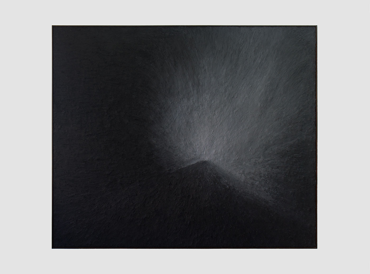 Brice Guilbert, Fournez, 2026. Oil stick on wood, 82 5/8 x 98 3/8 in <br>(210 x 250 cm)